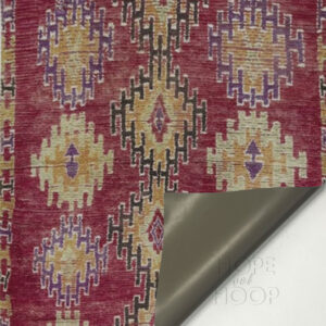 Miss Burgundy Rug and Runner